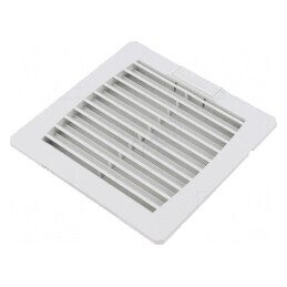 Filtru | Orif: 92x92mm | D: 19mm | IP54 | Fixare: fixare prin apăsare | EF 10 54 GY