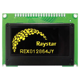 Afişaj OLED Grafic 2,42" 128x64 Galben | Electronic-mag.ro | Componente Electronice