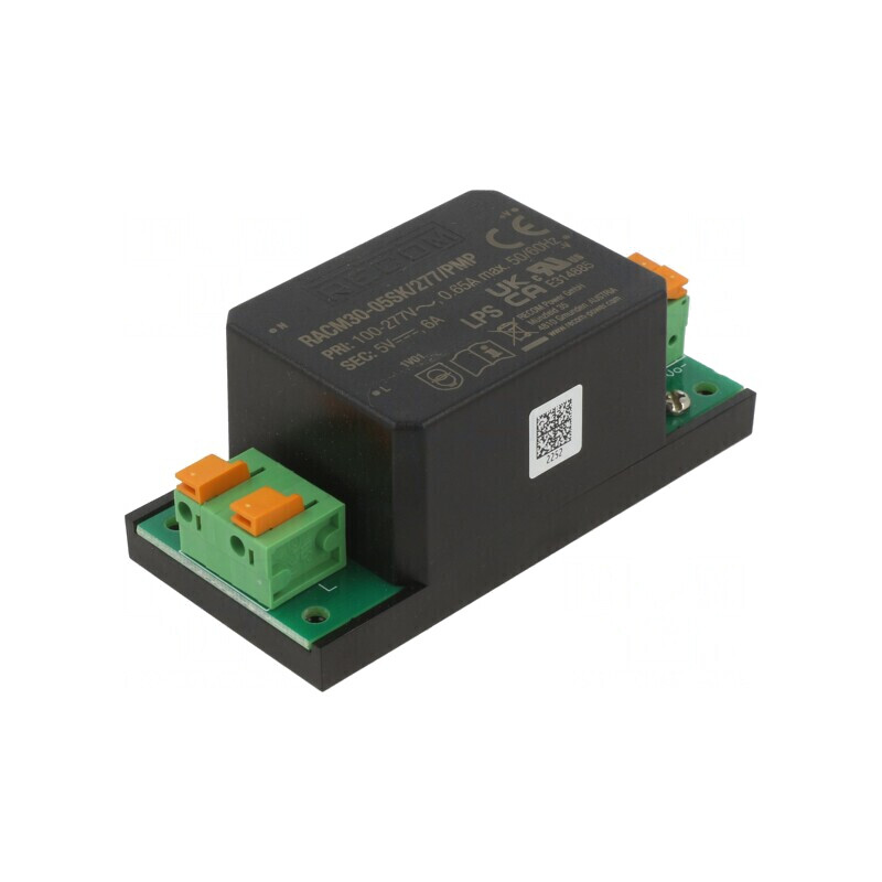 Alimentator Pulsatoriu Încastrabil 30W 5V 6000mA | Electronic-mag.ro | Componente Electronice