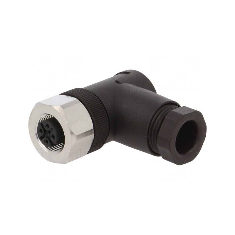 Mufă M12 4 PIN mamă IP68 DeviceNet/CANopen pe cablu | Electronic-mag.ro | Componente Electronice