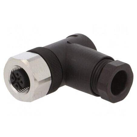 Mufă M12 4 PIN mamă IP68 DeviceNet/CANopen pe cablu | Electronic-mag.ro | Componente Electronice