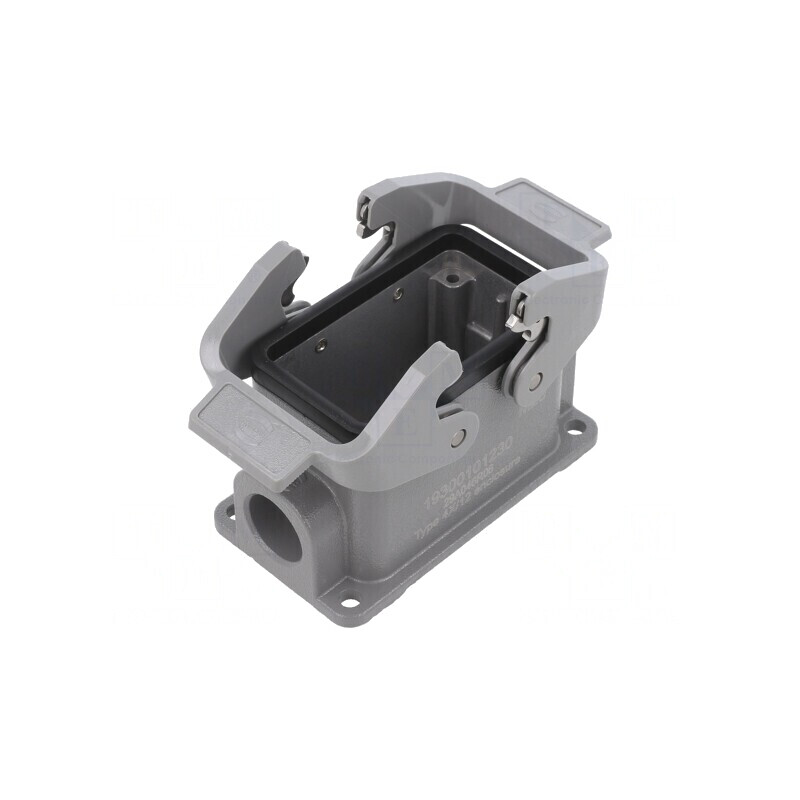 Carcasă cu clemă HanE ES M20 măr.10B pentru cablu în unghi | Electronic-mag.ro | Componente Electronice
