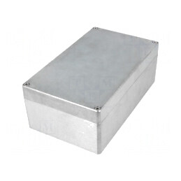 Carcasă universală aluminiu naturală IP67 120x200x75mm | Electronic-mag.ro | Componente Electronice