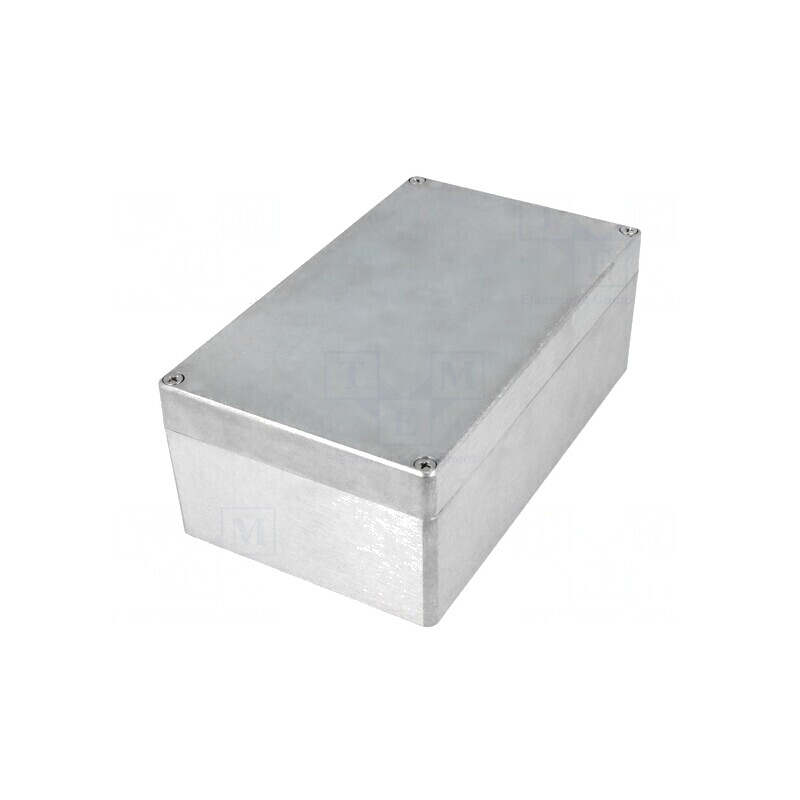 Carcasă universală aluminiu naturală IP67 120x200x75mm | Electronic-mag.ro | Componente Electronice