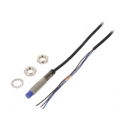 Senzor Inductiv PNP NO 0-4mm 10-30VDC M8 IP67 100mA | Electronic-mag.ro | Componente Electronice
