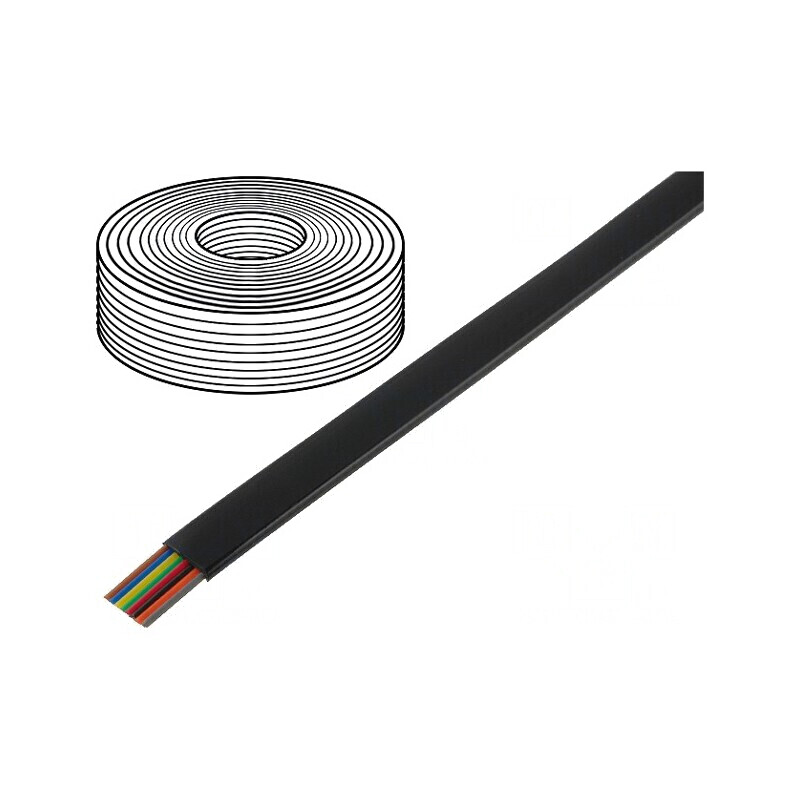 Cablu Telecomunicații Litat 8x28AWG Negru 100m | Electronic-mag.ro | Componente Electronice Cablu Telecomunicații Litat 8x28AWG Negru 100m | Electronic-mag.ro | Componente Electronice