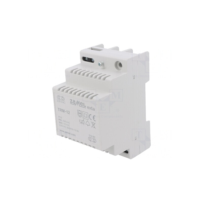 Transformator Alimentare 15VA 230VAC 12V Cleme Șurub | Electronic-mag.ro | Componente Electronice