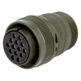 Conector Circular Dimensiune 20 Aluminiu Oliv DS3106A 20-27S | Electronic-mag.ro | Componente Electronice