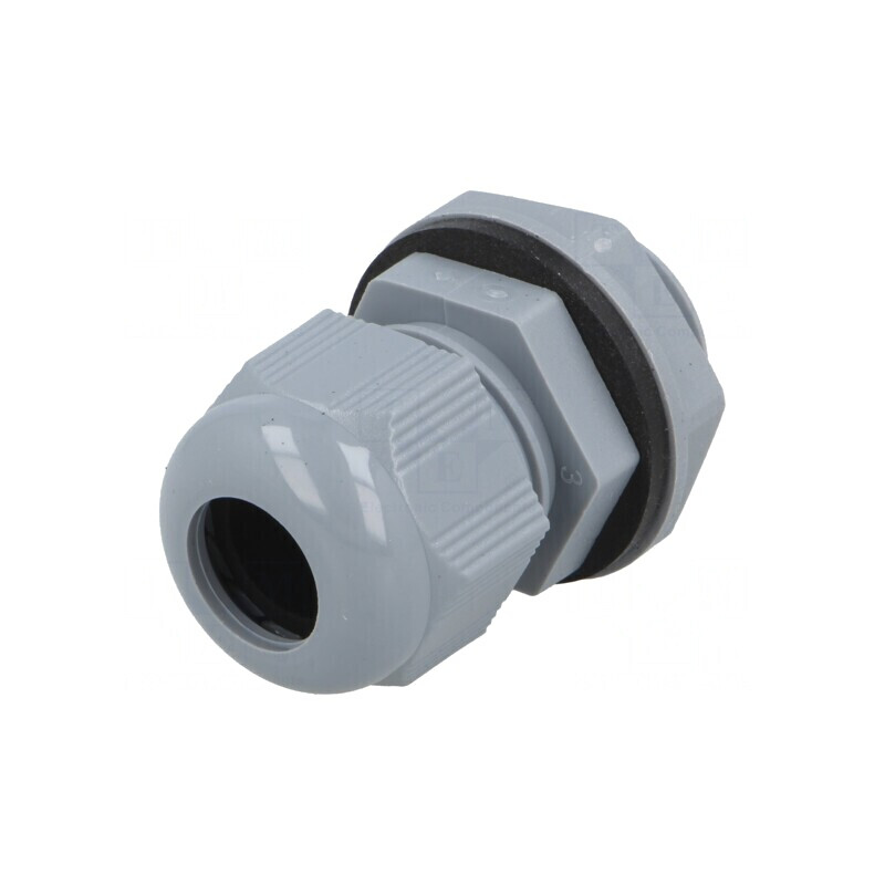Garnitură de Etanșare PG11 IP66/IP68 Poliamidă Gri Închis | Electronic-mag.ro | Componente Electronice