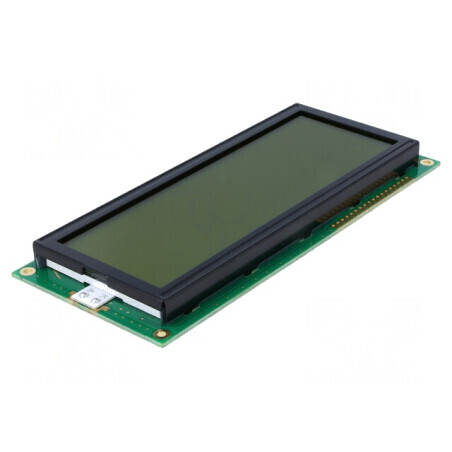 Afișaj LCD Alfanumeric 20x4 Galben-Verde LED | Electronic-mag.ro | Componente Electronice