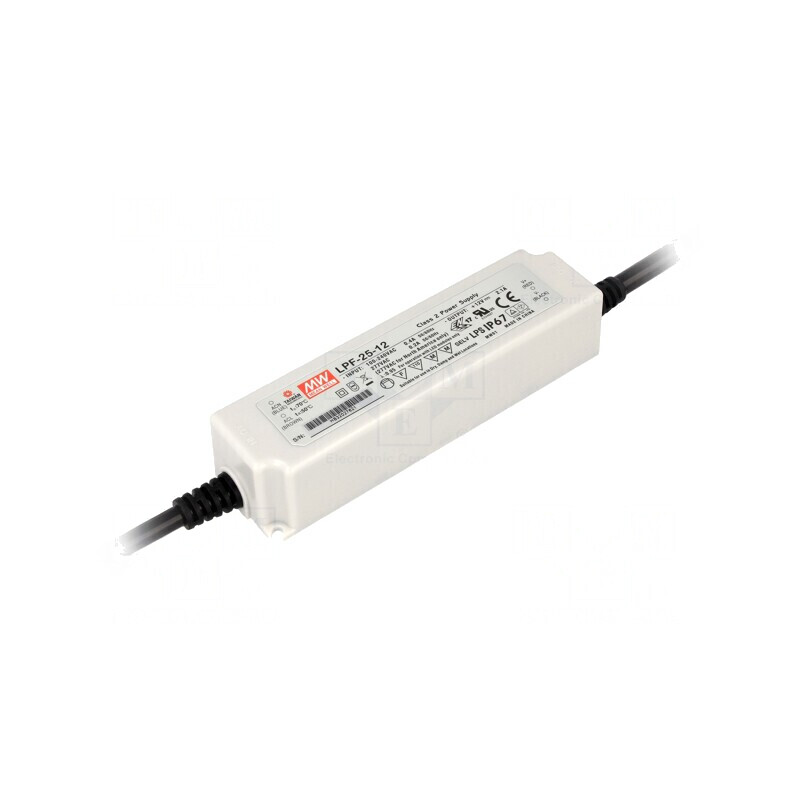Alimentator LED 25,2W 12V 2,1A IP67 | Electronic-mag.ro | Componente Electronice Alimentator LED 25,2W 12V 2,1A IP67 | Electronic-mag.ro | Componente Electronice