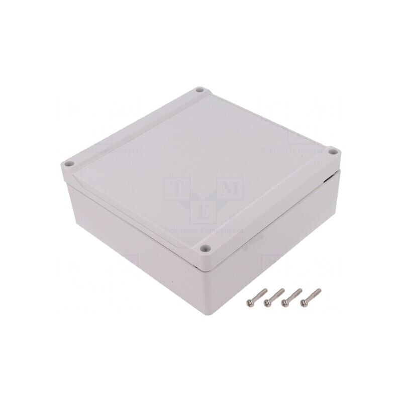 Carcasă Universală Policarbonat 160x160x60mm 1555R2GY | Electronic-mag.ro | Componente Electronice Carcasă Universală Policarbonat 160x160x60mm 1555R2GY | Electronic-mag.ro | Componente Electronice