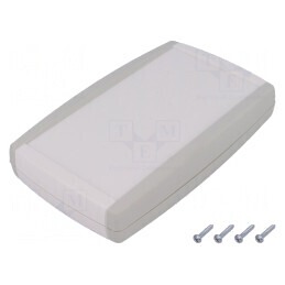 Carcasă universală TEKNET ABS gri 96x156x28mm | Electronic-mag.ro | Componente Electronice
