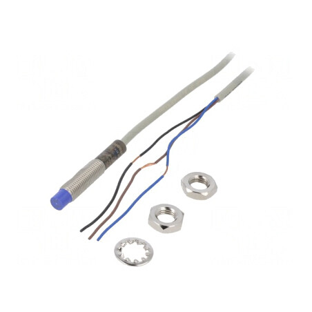Senzor Inductiv PNP/NC 0-4mm 10-30VDC M8 IP67 | Electronic-mag.ro | Componente Electronice
