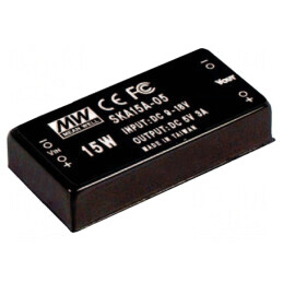Convertor DC/DC 15W 18-36V la 15V 1000mA | Electronic-mag.ro | Componente Electronice