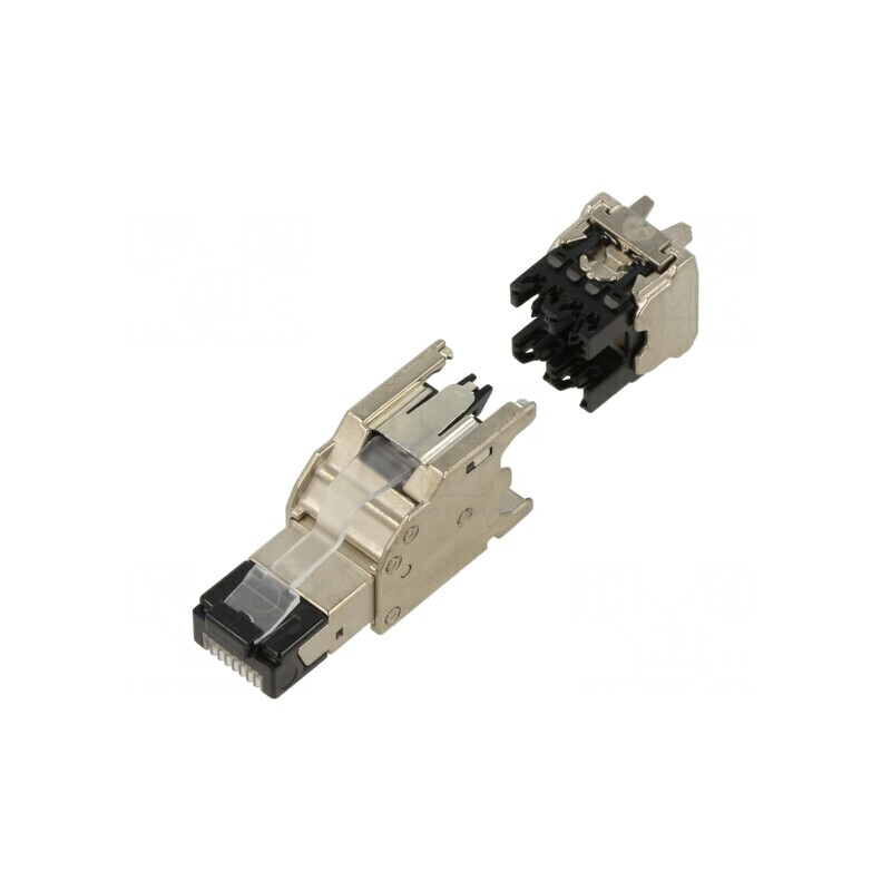 Mufă RJ45 Ecranată Cat 6a 8P8C 5.8-9mm | Electronic-mag.ro | Componente Electronice Mufă RJ45 Ecranată Cat 6a 8P8C 5.8-9mm | Electronic-mag.ro | Componente Electronice