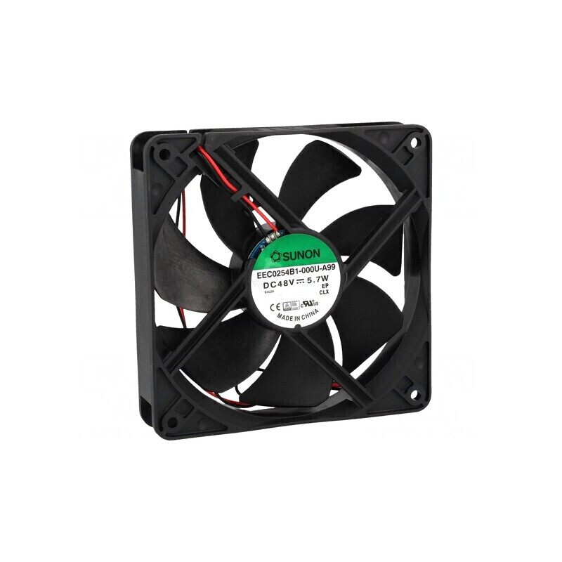 Ventilator Axial 48V DC 120x120x25mm | Electronic-mag.ro | Componente Electronice
