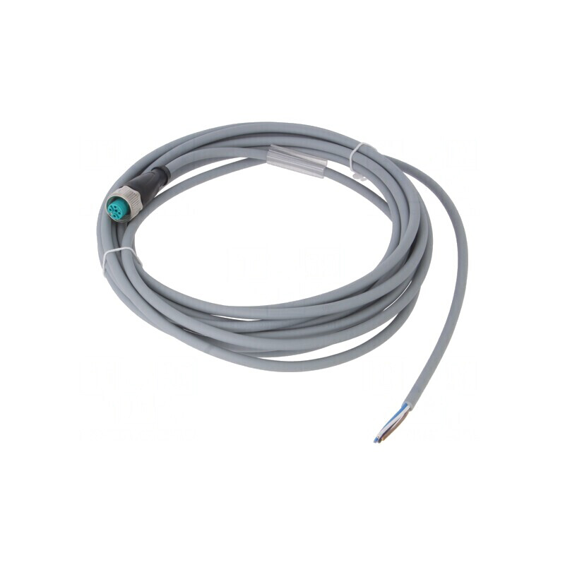 Cablu Conectare M12 4PIN 5m Mufă Mamă PUR | Electronic-mag.ro | Componente Electronice