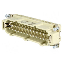 Conector HDC Inserturi Contact Tată Han E PIN 24 24 PE | Electronic-mag.ro | Componente Electronice