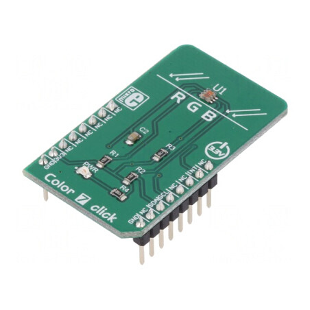 'COLOR 7 CLICK - Senzor de culoare I2C TCS3472 3,3VDC' | Electronic-mag.ro | Componente Electronice