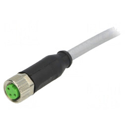 Cablu de conectare M8 3 pini drept 10m 60VAC 4A | Electronic-mag.ro | Componente Electronice