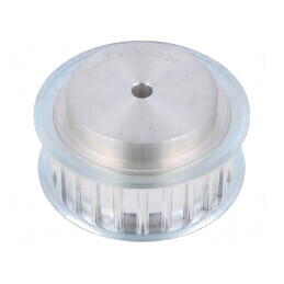 Roată de curea AT10 25mm aluminiu 74,55mm | Electronic-mag.ro | Componente Electronice