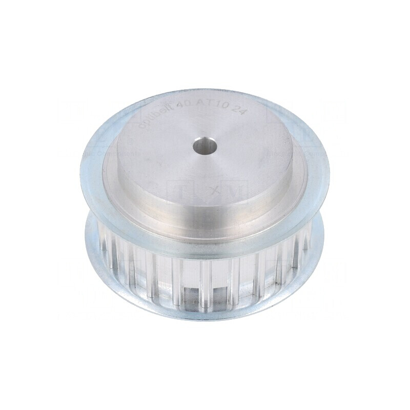 Roată de curea AT10 25mm aluminiu 74,55mm | Electronic-mag.ro | Componente Electronice