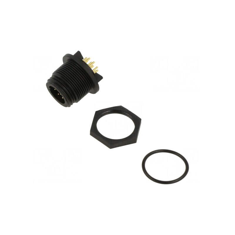 Conector circular soclu tată 10 PIN IP68 50V | Electronic-mag.ro | Componente Electronice