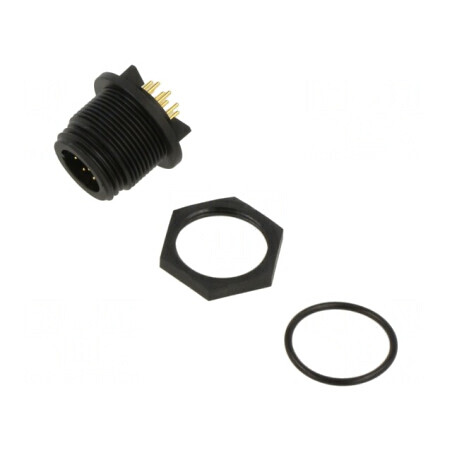 Conector circular soclu tată 10 PIN IP68 50V | Electronic-mag.ro | Componente Electronice