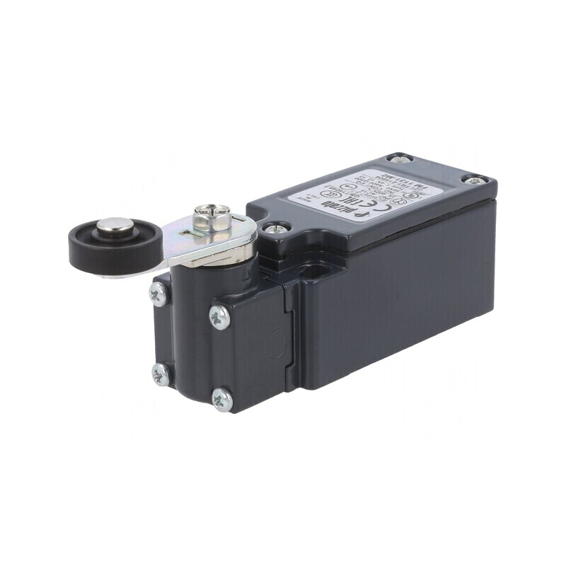 Limitator Cursă Manetă 35mm Rola Plastic 18mm NC x2 | Electronic-mag.ro | Componente Electronice