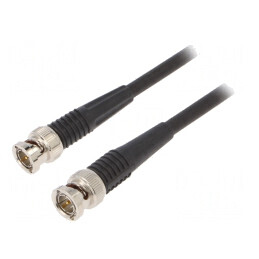 Cablu de măsurare BNC 2m negru | Electronic-mag.ro | Componente Electronice
