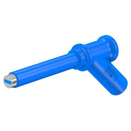 Terminal de măsurare albastră 7mm | Electronic-mag.ro | Componente Electronice