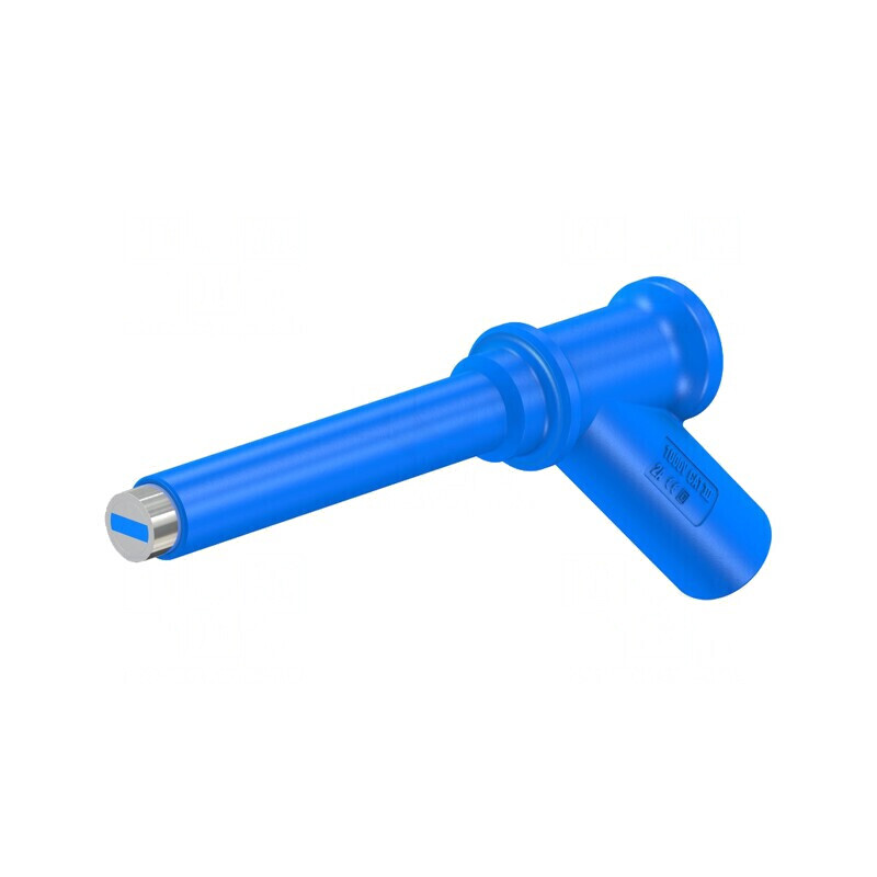 Terminal de măsurare albastră 7mm | Electronic-mag.ro | Componente Electronice