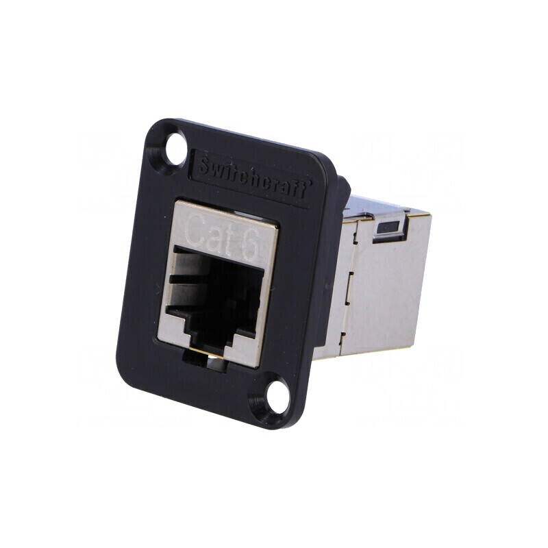 Adaptor EH Cat 6 Ecranat RJ45 Soclu | Electronic-mag.ro | Componente Electronice