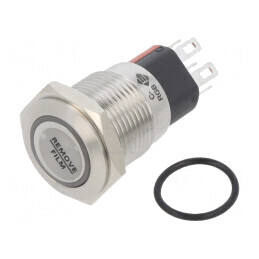 Comutator Anti-Vandalism SPDT IP65 ON-ON 2A/36VDC | Electronic-mag.ro | Componente Electronice