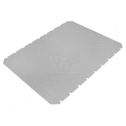 Placă de montare oţel 400x500x1,5mm CAB EKIV 54 | Electronic-mag.ro | Componente Electronice