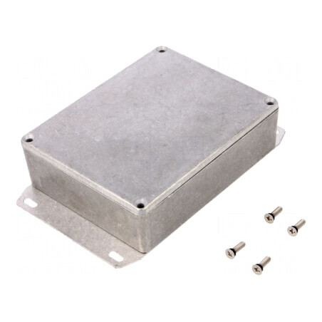 Carcasă Universală cu Lame de Fixare 93x119x34mm 1590WBBF | Electronic-mag.ro | Componente Electronice