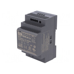 Alimentator pulsatoriu șină DIN 60W 24V 2,5A | Electronic-mag.ro | Componente Electronice