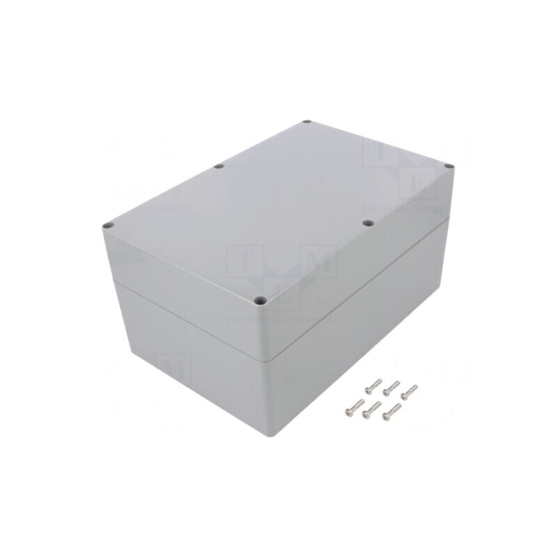 Carcasă Universală ABS Gri Deschis IP68 160x240x120mm | Electronic-mag.ro | Componente Electronice