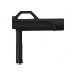 Terminal de măsurare 4A negru 6.6mm 3mΩ | Electronic-mag.ro | Componente Electronice