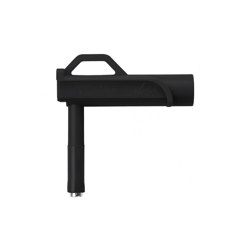 Terminal de măsurare 4A negru 6.6mm 3mΩ | Electronic-mag.ro | Componente Electronice