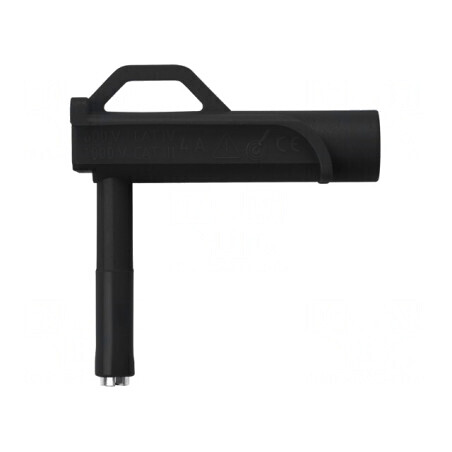 Terminal de măsurare 4A negru 6.6mm 3mΩ | Electronic-mag.ro | Componente Electronice