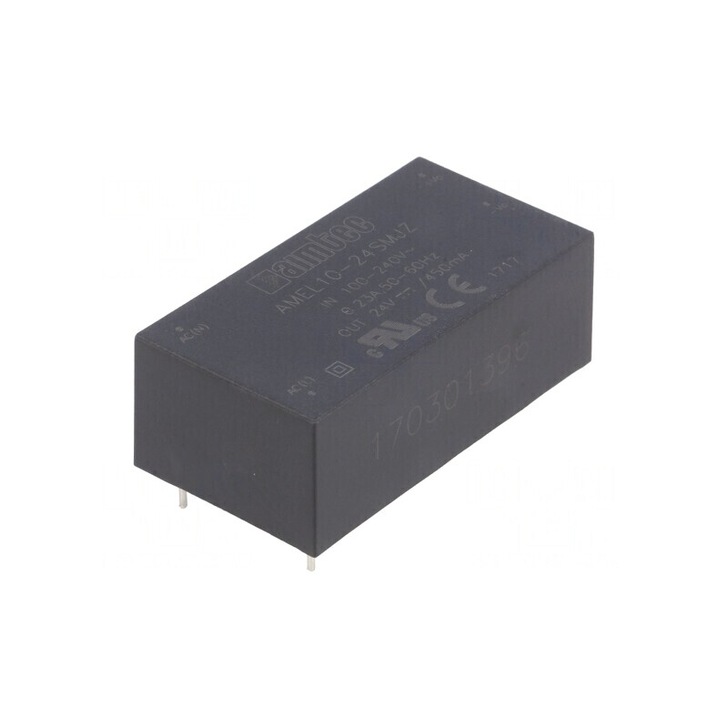 Convertor AC/DC 10W 24VDC AMEL10-24SMJZ | Electronic-mag.ro | Componente Electronice