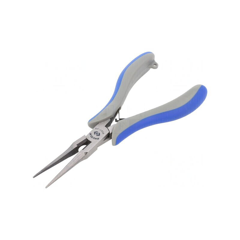 Clești Miniatură Drepti Semirotunzi 154mm | Electronic-mag.ro | Componente Electronice