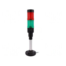 'Coloană de Semnalizare LED Roșu/Verde 24VDC' | Electronic-mag.ro | Componente Electronice