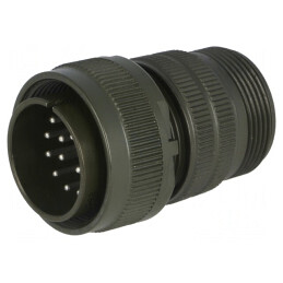 Conector circular 20mm aliaj aluminiu oliv DS3106A 20-29P | Electronic-mag.ro | Componente Electronice
