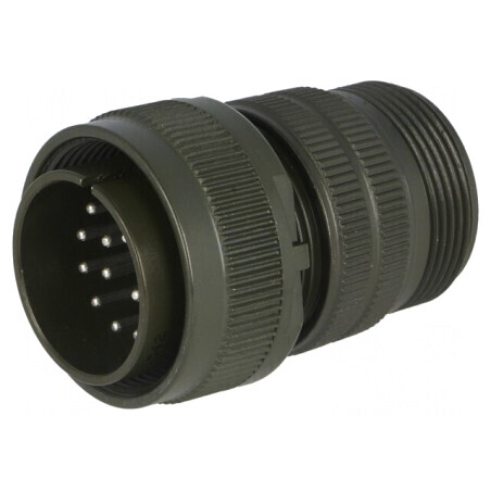 Conector circular 20mm aliaj aluminiu oliv DS3106A 20-29P | Electronic-mag.ro | Componente Electronice