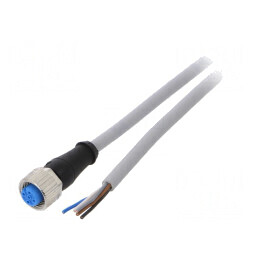 Cablu de Conectare M12 5P 5m Drept IP67 | Electronic-mag.ro | Componente Electronice