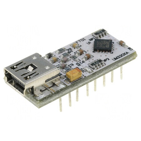 Modul USB SPI 4bit FT1248 DIP16 USB B mini 4Mbps | Electronic-mag.ro | Componente Electronice