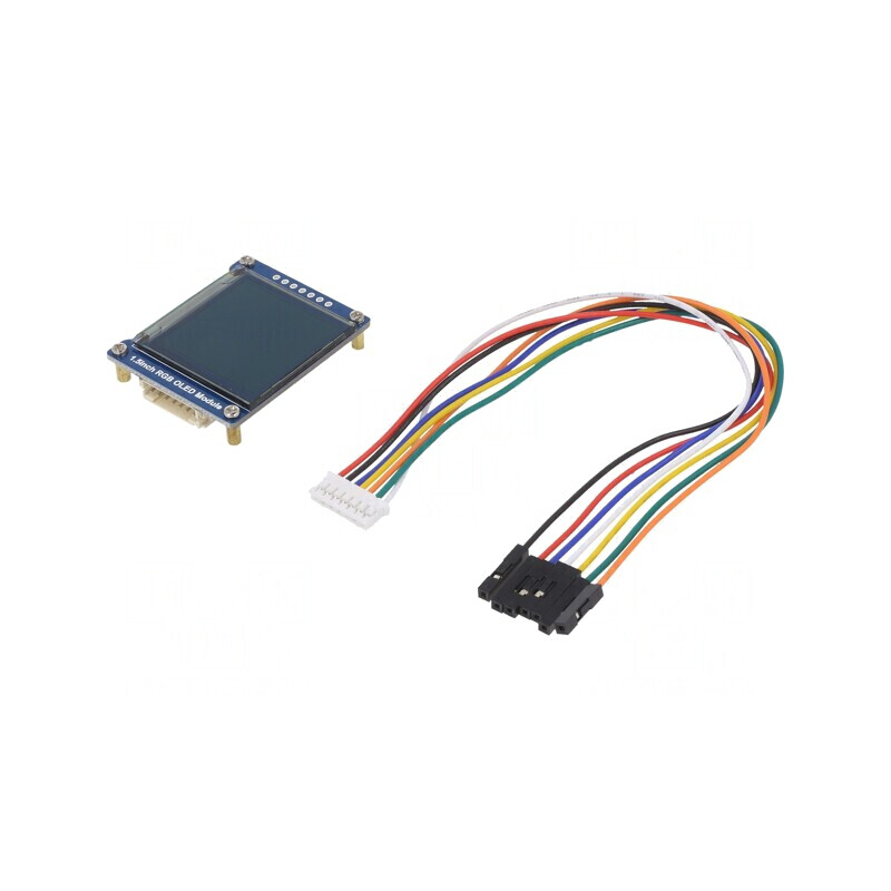 Afișaj OLED 1,5" RGB 128x128 3,3-5V | Electronic-mag.ro | Componente Electronice